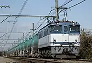 青プレート車である1061号機(2008年2月1日)