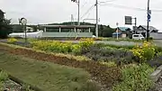 駅前広場（2017年7月）
