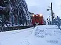 ホームを南望（2008年1月）