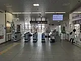 改札口（2019年8月）