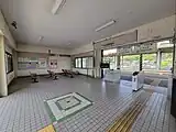 駅舎内（2023年5月）