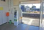 改札口（2022年1月）