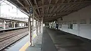 ホーム(1番線)(2017年7月)