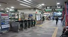 改札口