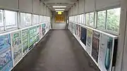 跨線橋（2017年7月）