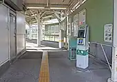 南武線改札口（2022年4月）