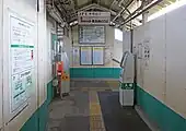 鶴見線改札口（2022年4月）