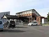 JR最古だった跨線橋（2008年1月）