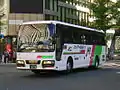 高速バス向け車両の例（札幌駅前にて） 641-7915