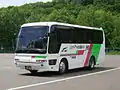 観光貸切車の例（博物館網走監獄にて）444-8806