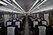 グレードアップ座席 全景