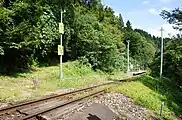 駅遠景（2021年9月）