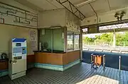 改札付近（2012年5月）