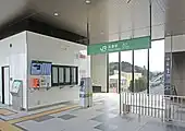 改札口（2022年4月）