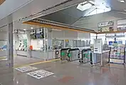 改札口(2022年2月)