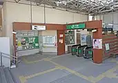 改札口(2022年2月)