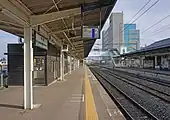 2番線ホーム(2022年4月)