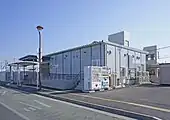 仮駅舎（2022年2月）