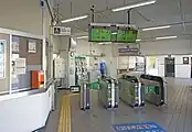 改札口(2022年2月)