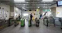 改札口(2021年5月)