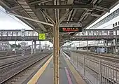 在来線3番線ホーム（2022年5月）