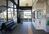 改札口（2021年10月）