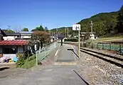 駅出入口(2021年10月)