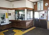 改札口（2021年10月）
