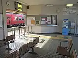 駅舎内観(2016年8月)