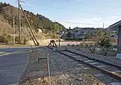 車止め（2022年1月）