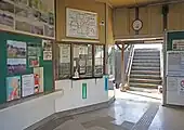 改札口(2022年1月)