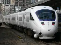 長崎本線を走っていた特急電車(JR九州885系電車)