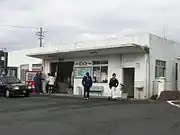 リニューアル前の駅舎（2007年12月）