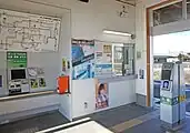 改札口(2022年1月)