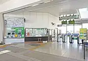 改札口(2022年1月)