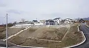 2019年に整備された駅前広場(2019年4月)