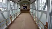 跨線橋内（2017年9月）