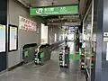 改札口（2022年5月）