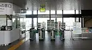 改札口(2021年5月)