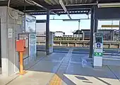 改札口（2022年2月）