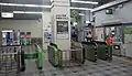 中華街改札(2019年6月)