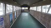 跨線橋内観（2017年10月）