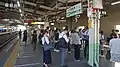 9・10番線（武蔵野線・京葉線）ホーム（2019年9月）