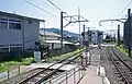 構内踏切（2021年8月）