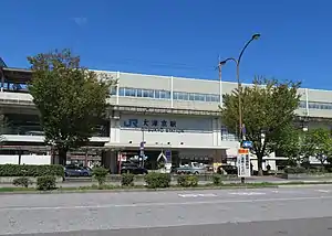 大津京駅 駅舎（2019年9月）