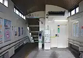 改札口（2021年11月）