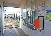 改札口（2022年2月）