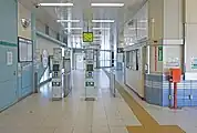 改札口（2022年2月）