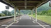 ホーム（3・4番線）（2017年7月）