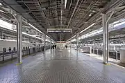 新幹線25・26番線ホーム（2023年2月）
